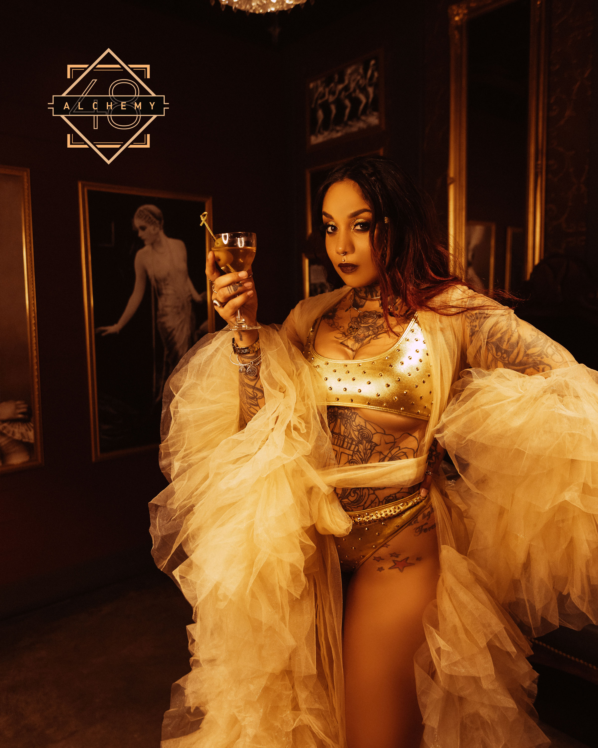 Burlesque at Alchemy 48