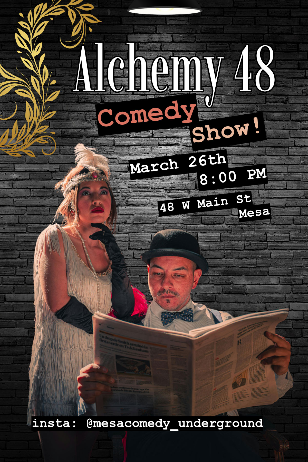 Alchemy 48 Comedy Show